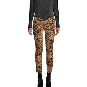 FRAME Ali High Rise Cigarette Leopard Jeans NEW Size 26